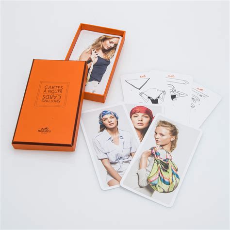 hermes cartes a nouer|Hermes Knotting Cards .